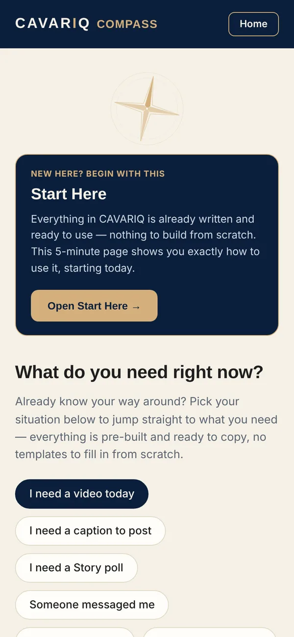 Works on your phone.